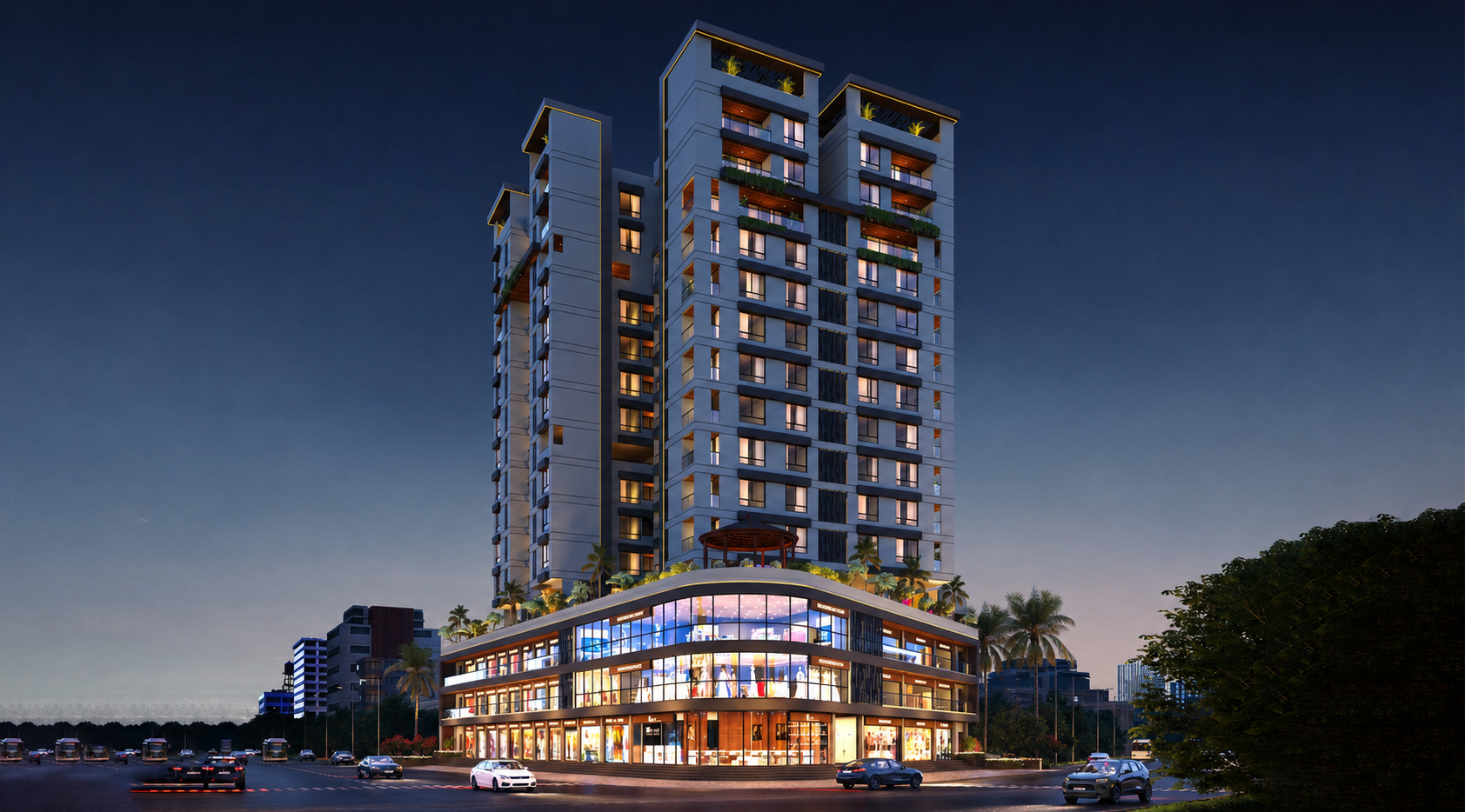 24 Aanand Luxury Residential Project